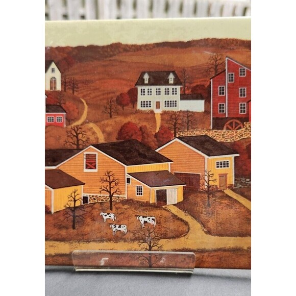 Current Countrysides Trivet x 3 Pastoral Farm Cows Pot Holder - Picture 7 of 16